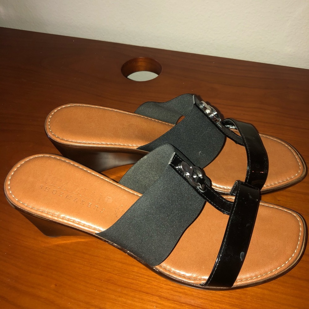 Italian Shoemakers Wedged Sandal